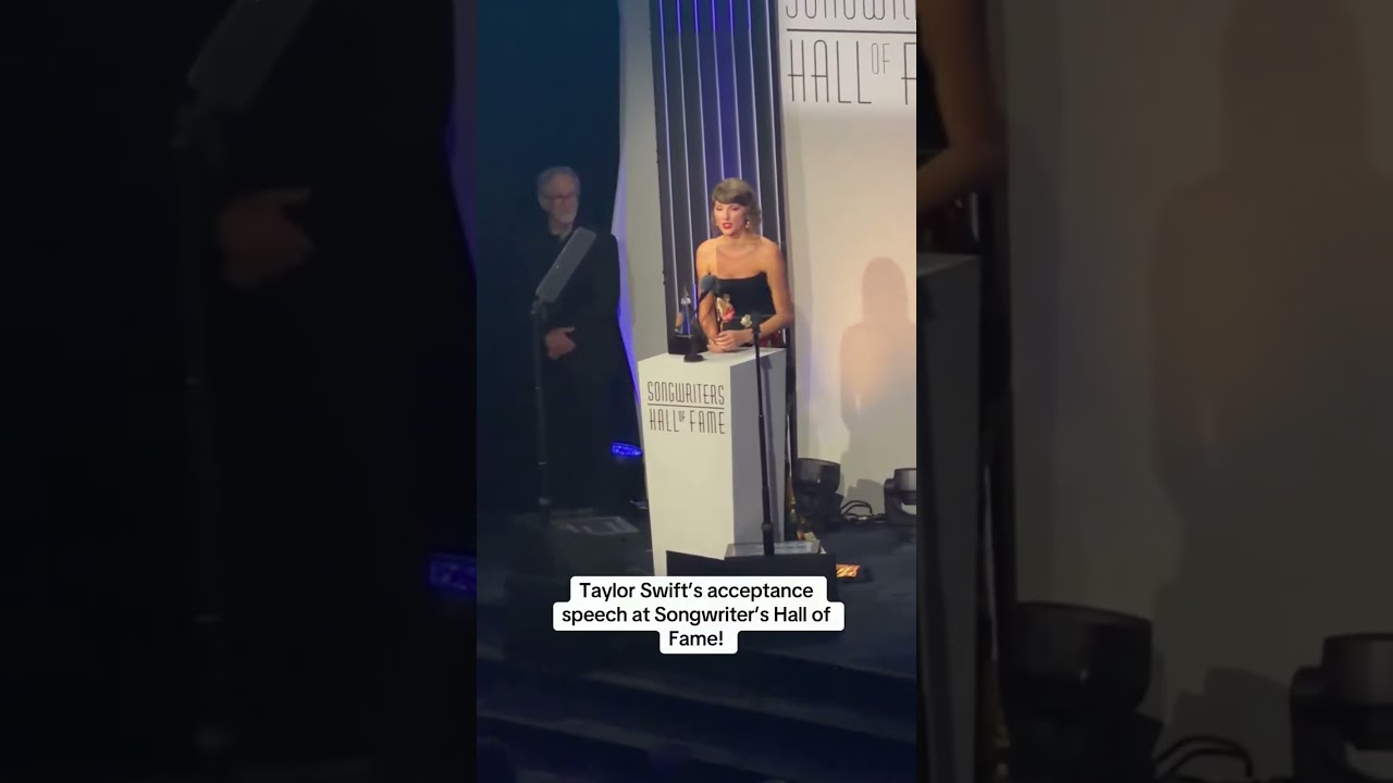 Taylor Swift’s Full Songwriters Hall of Fame Speech | 2026 Induction