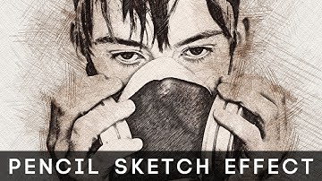 Photoshop Tutorial | Pencil Sketch Photoshop Effect in few clicks