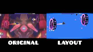 "The Eschaton" Original vs Layout | Geometry Dash Comparison