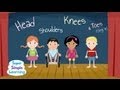 Head shoulders knees  toes sing it  follow along  super simple songs