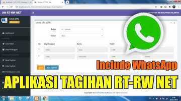 Aplikasi Tagihan RT RW NET Dengan Fitur WhatsApp