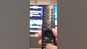 How to turn on or off the cursor from the LG Magic remote
