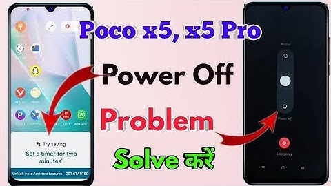 How to turn off Google assistant in telugu poco m6 power button settings on in telugu