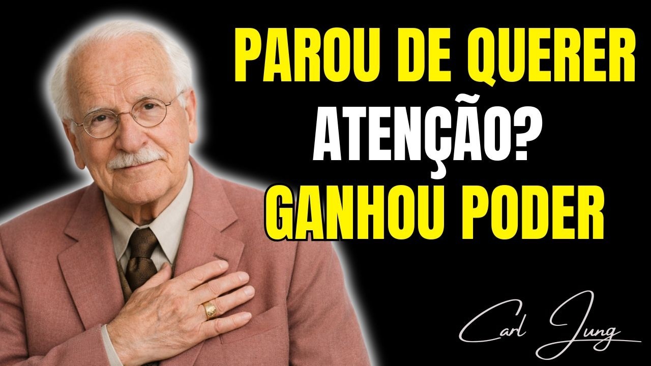 Quando Você Para de Buscar Atenção, Ganha Poder | Carl Jung