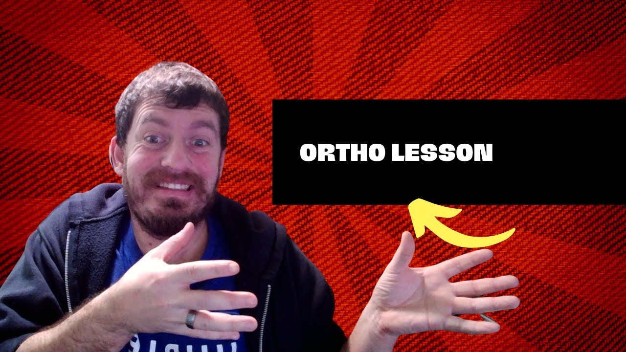 Lesson for Ortho YouTube