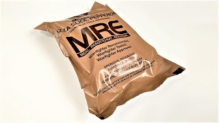 MRE Pizza - Menu 23 Pizza Slice, Pepperoni (2021) Best Meal Ready to Eat? - US Made (Brand NEW)