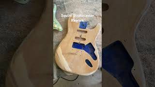 Squire Stratocaster Rework #fender #stratocaster #guitar