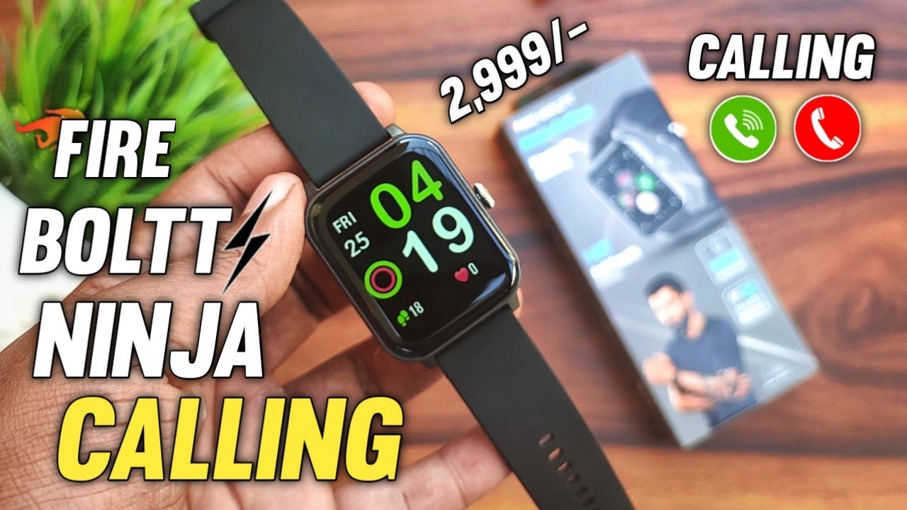 Fire Boltt Ninja Calling Smartwatch Unboxing And Detailed ReviewBest