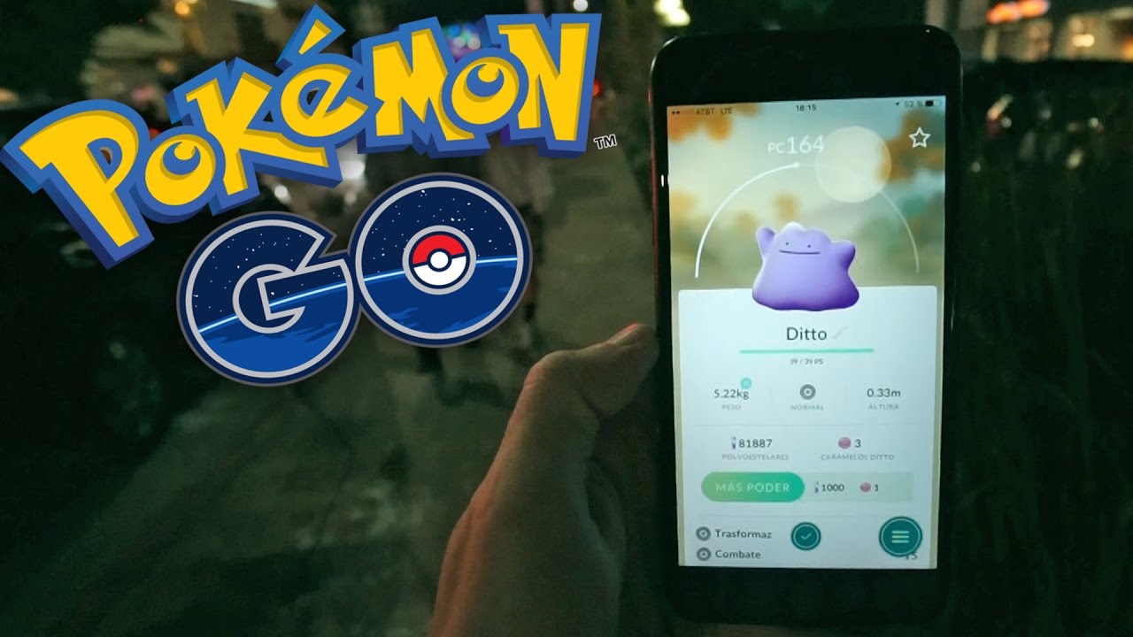 ⁣DITTO YA ESTA AQUI!!! Pokemon GO - [LuzuGames]