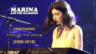 EVOLUTION of Obsessions - MARINA AND THE DIAMONDS through the years (2008 - 2018)