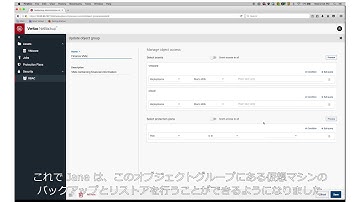 Granting secure access with the new NetBackup web UI - Japanese