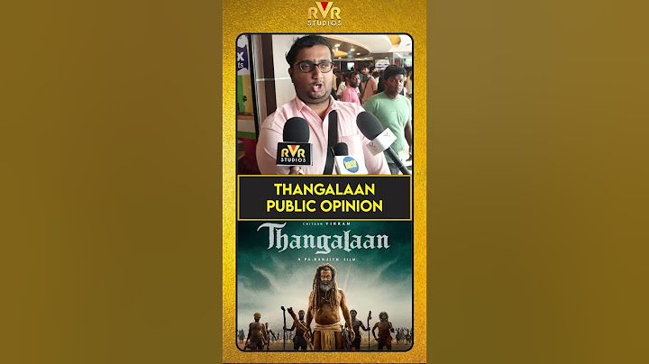 Thangalaan Public Review  | Chiyaan vikram, Pa Ranjith | Thangalaan review.#thangalaan#chiyaanvikram