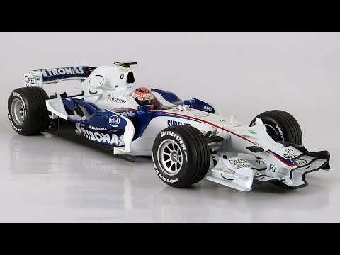ミニチャンプス BMW SAUBER F1.08 1/18 R.KUBICA Robert Kubica 2008 BMW Sauber F1 Team F1.08 1:8 Scale Model