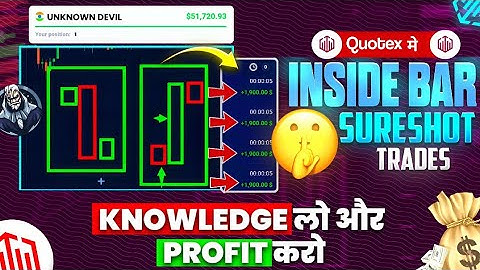 Quotex Inside Bar Trading Strategy | Quotex New Trading Strategy | Quotex Trading 