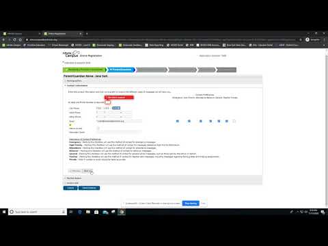 Updating Contact Information on Parent Portal
