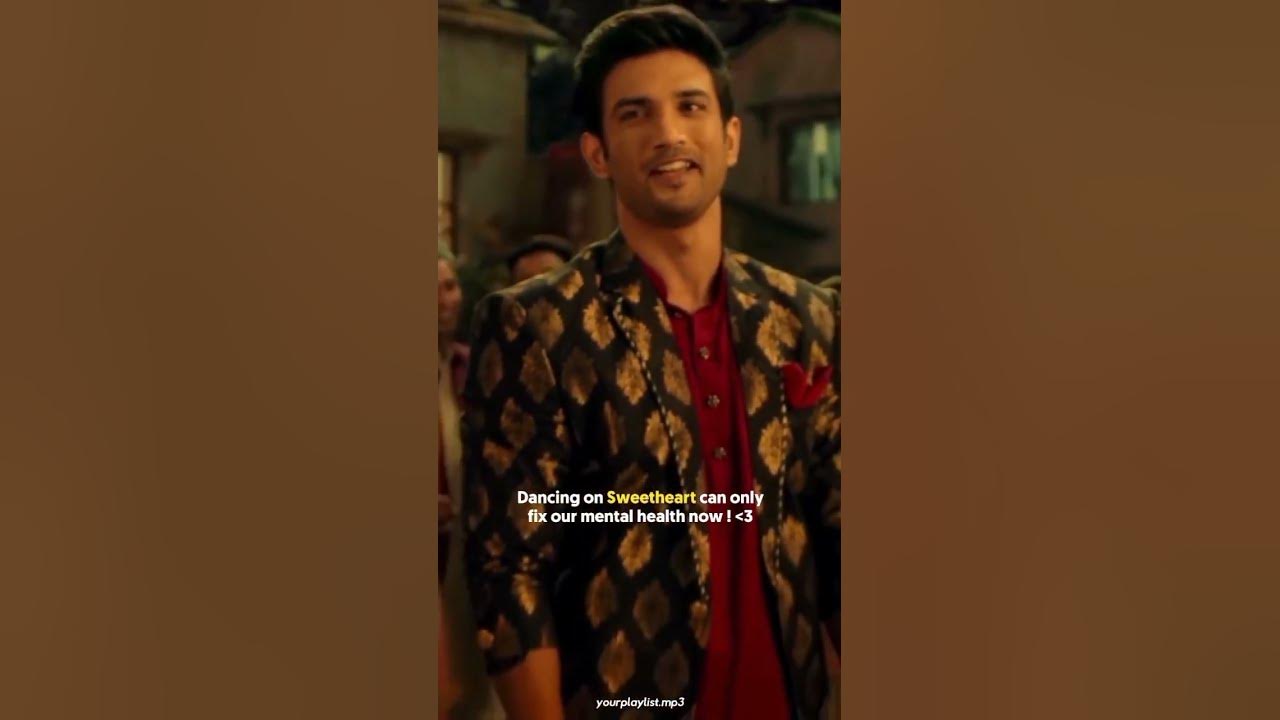 Sweetheart | Kedarnath #ssr #sweetheart #kedarnath