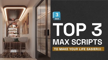 TOP 3 3DS MAX SCRIPTS TO MAKE YOUR LIFE EASIER IN 3DS MAX IN 2025!!