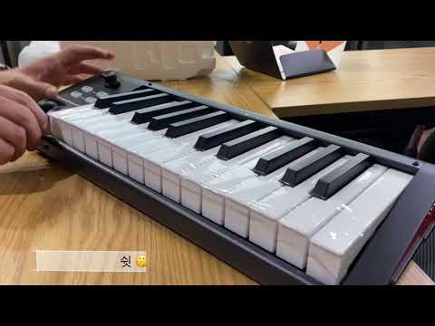 ICON ikeyboard 3nano 마스터키보드 개봉기 Midi controller