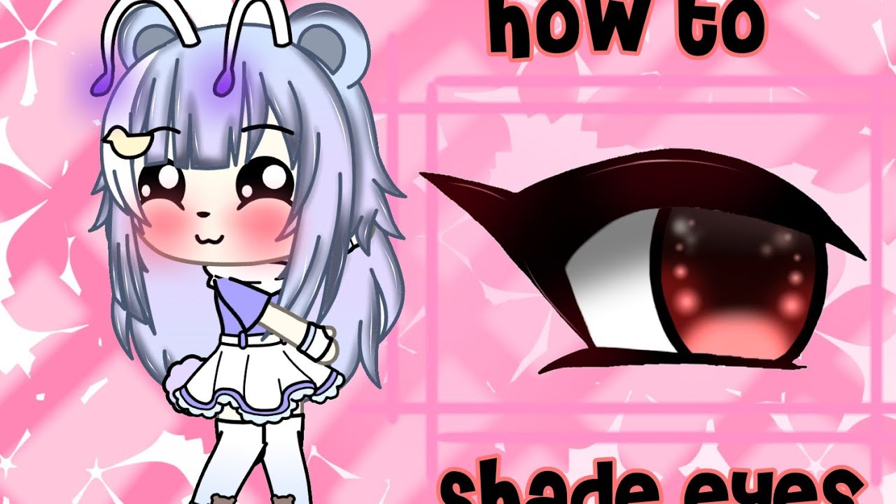 how to shade gacha life eyes Hope you like it^^ - YouTube
