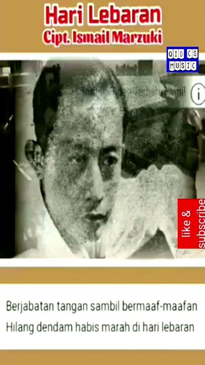 Hari Lebaran | cip. Ismail Marzuki | 1