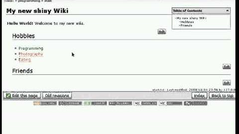 DokuWiki 02 - Creating Links and Pages
