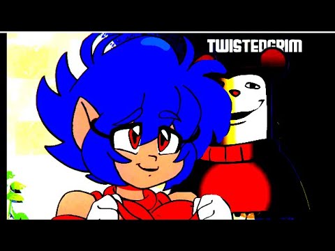 twistedgrim blue haired girl - YouTube