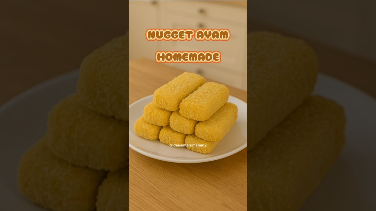 Resep Nugget Ayam Homemade | Ide Frozen Food Rumahan Modal Hemat 