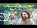 Der SOMMER Kann Kommen Unsere TOP Sommer Uhren 2026 Patek Philippe AP Rolex Richard Mille Uvm
