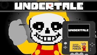 Undertales Combat System Recreated in Super Mario Maker.