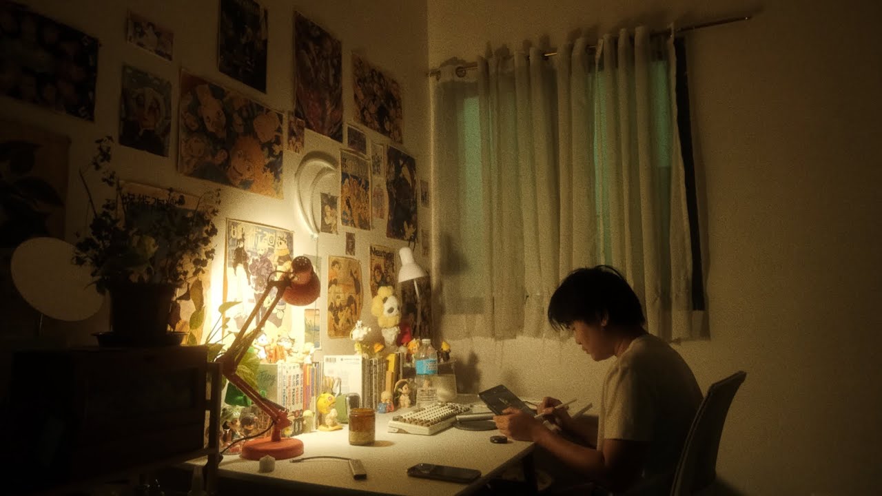 study vlog 📙🩺 | productive days in uni, studying for exam, making notes & coffee, new desk setup