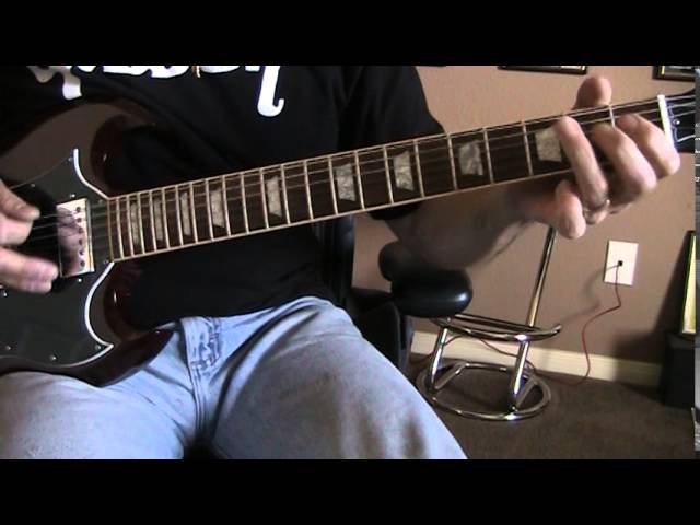Live Wire - AC/DC - Guitar + Bass Backing Track With TABS 