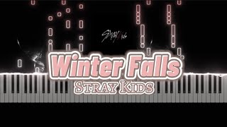 Winter Falls - Stray Kids (스트레이키즈) 피아노 커버 piano cover [악보|music sheet]