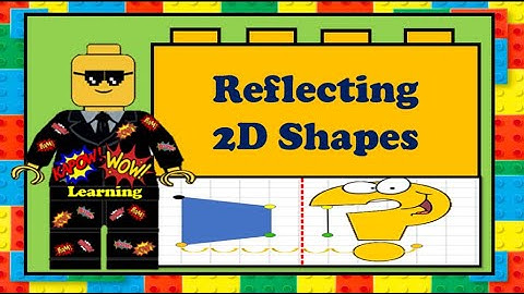 Reflecting 2D Shapes - Kapow wow