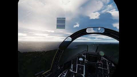DCS Test Multi-Threading VR (fourth attempt now 4k), Marianas map, during Mission