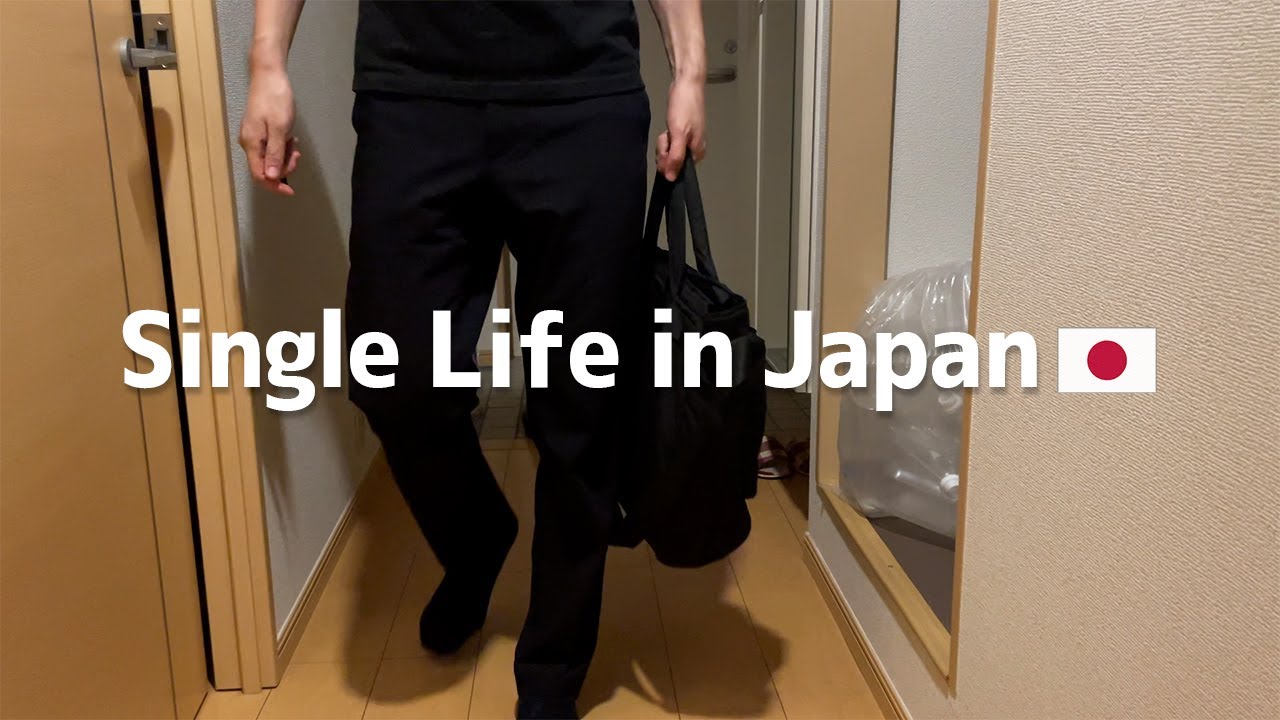 Life in Japan🇯🇵 The Real Routine of a Japanese Salaryman | No wife, No savings, No fame【Vlog】