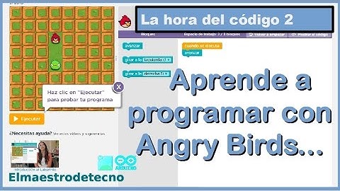 Aprender a programar con Angry Birds: El laberinto (La hora del código-2)