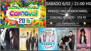 Gonzalo Y Agustin - Publicidad de los carnavales en Coronel Bogado (06/02/16)