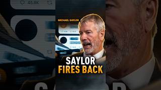 Saylor Fires Back at Critics Over Strategy Selling Bitcoin
