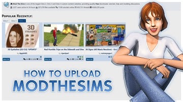 How to Upload on ModTheSims! 💙🏠 (Sims 2 Tutorial)