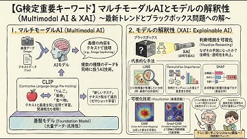 #6-15【G検定対策】マルチモーダルAIとXAI徹底解説！基盤モデルからSHAP, Grad-CAMまで