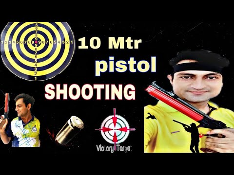 10M Air pistol shooting basic techniques with morini pistol
