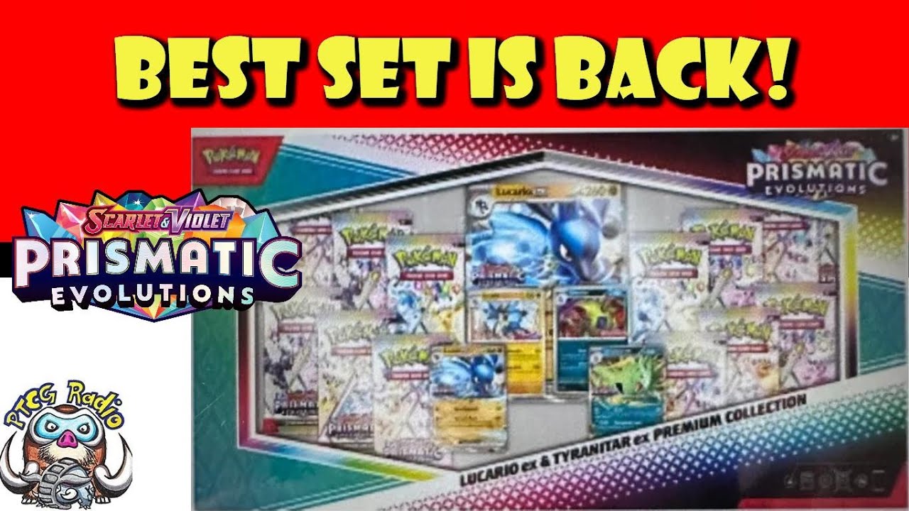 Prismatic Evolution ETB 3BOX分 テラスタルフェスex Prismatic Evolutions is BACK! New Premium Collection for
