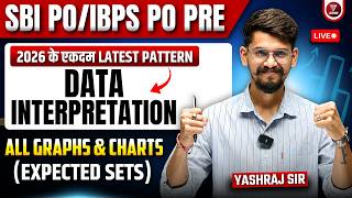 🛑Data Interpretation- All Graphs & Charts | IBPS PO Pre 2026 | SBI PO Pre 2026 | Yashraj Sir