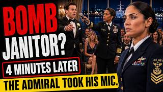 “Bomb Janitor,” My Brother Laughed at His Wedding—Then the Rear Admiral Took His Mic