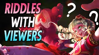 Riddles with Viewers @anniebotna