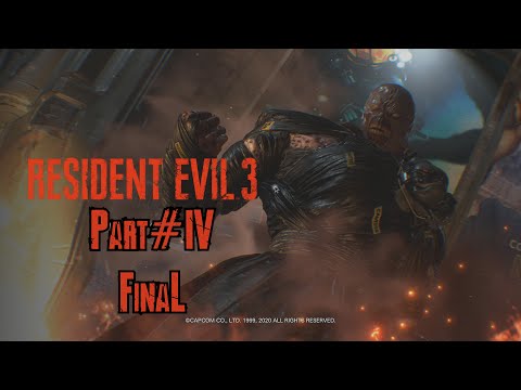 Видео: Resident Evil 3: Remake (Сложность АД без доп.предметов) Прохождение на 100% - Part #4 FinaL