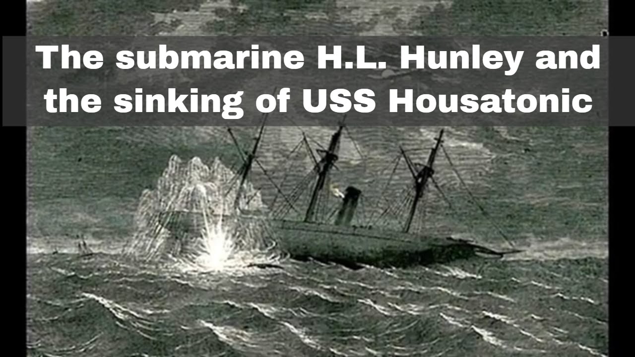 17th February 1864: H.L. Hunley becomes the first submarine to sink an ...