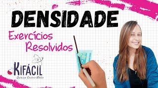 Exercícios Resolvidos - DENSIDADE