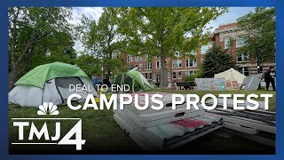 Deal reached to end campus protest at UW-Milwaukee