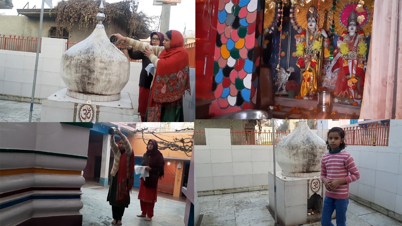 Храм в нашей деревне — это не что иное, как место паломничества. Видеоблоги Шраддхи Шри